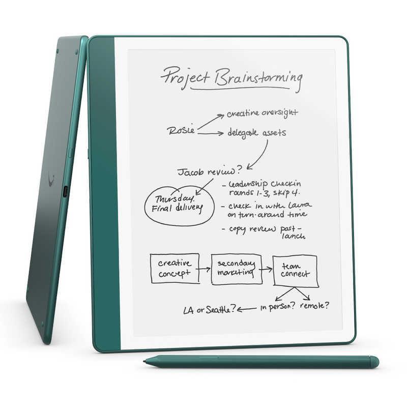 【新品】Amazon アマゾン Kindle Scribe Notebook Design B0CZ9SX1GW メタリックジェード