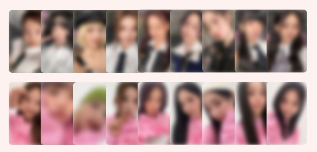 [18枚コンプ] TWICE STRATEGY X BLUEDREAMMEDIA LUCKY DRAW ラキドロトレカフォトカード