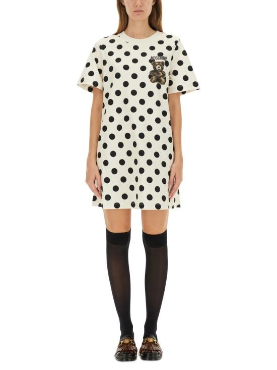 MOSCHINO Women Dresses 04435442 2003 IVORY