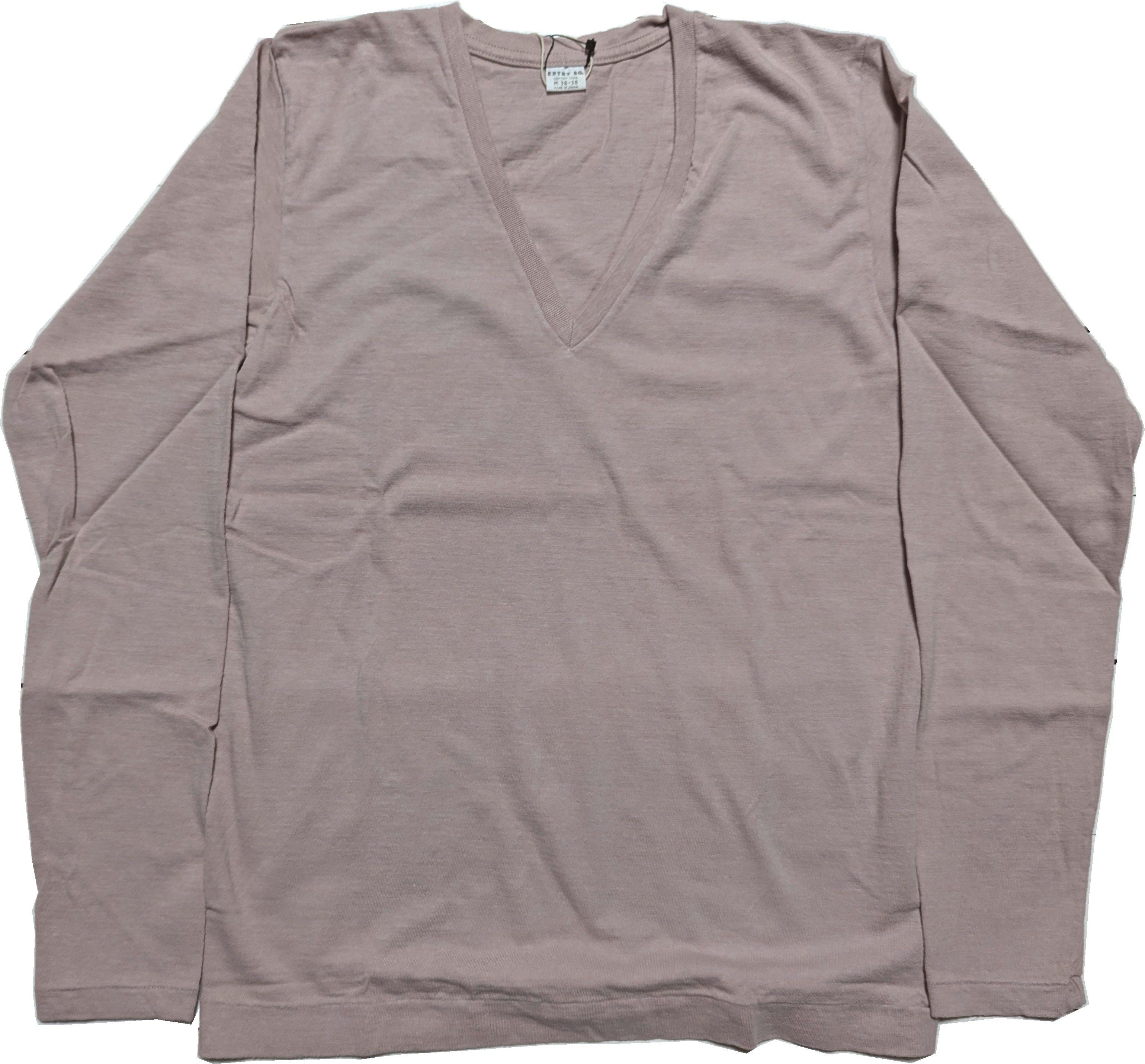 エントリーSG シンフォニー ENTRY SG 長袖 Vネック Tシャツ シュガーピンク SYMPHONY ES2-120