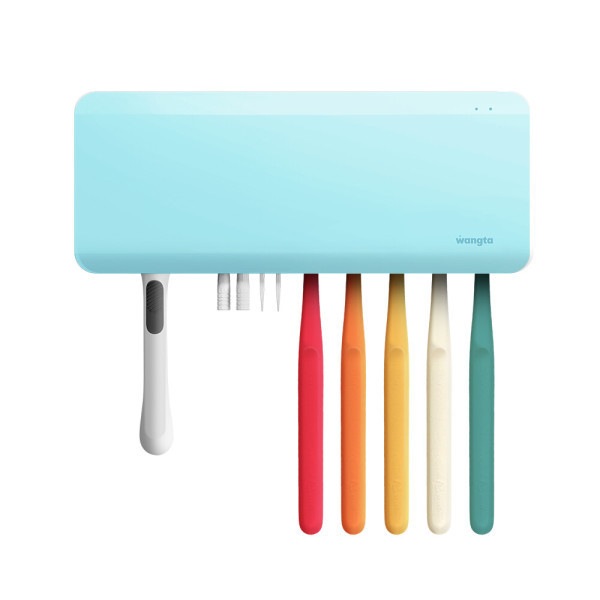 ワンタ バイオレット 歯ブラシ 殺菌乾燥機 ブルー
