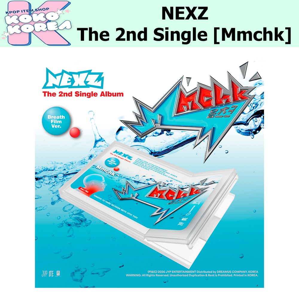 nexz Breath Film ver Mmchk 新品未開封 20セット Qoo10] JYP Entertainment Breath Film ver NEXZ