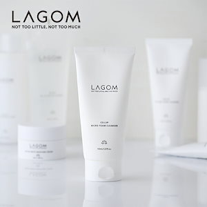 LAGOM（ラゴム） マイクロフォームクレンザー 150ml 弱酸性 クレンジングフォーム クレンジング 洗顔フォーム 洗顔 洗顔料 泡 マイクロバブル もっちり しっとり 韓国コスメ 韓国 つけま