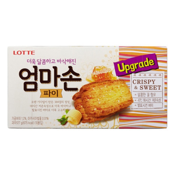 ロッテ ママの手 パイ 127gx16箱