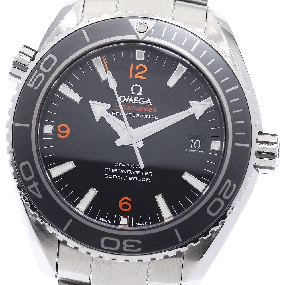 オメガ OMEGA 232.30.46.21.01.003 シーマスター プラネットオーシャン 600M デイト 自動巻き メンズ _893668【中古】