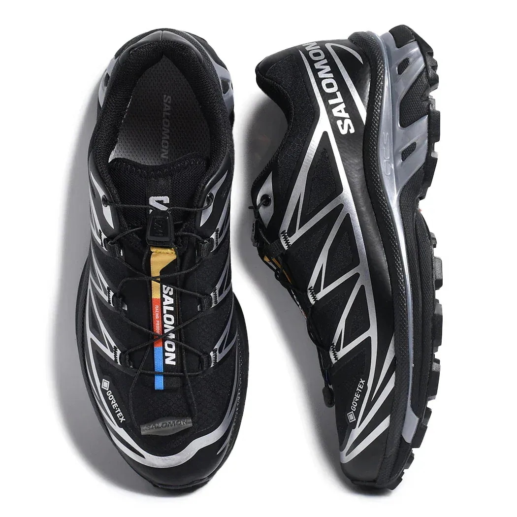 SALOMON XT-6 GTX "BLACK サロモン スニーカー ( 黒 ブラック ゴアテックス GORE-TEX シューズ 靴 メンズ レディース ウィメンズ L47450600 )