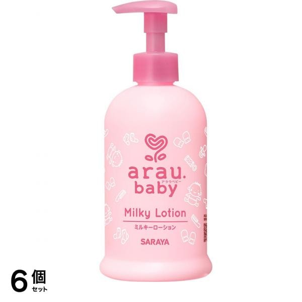 アラウ.ベビー ミルキーローション 300mL (本体) 6個セット
