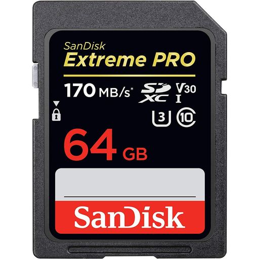 SanDisk 【 5年保証 】 サンディスク Extreme Pro SDXC 64GB カード UHS-I 超高速U3 V30 Class10 4K対応 [並行輸入品]