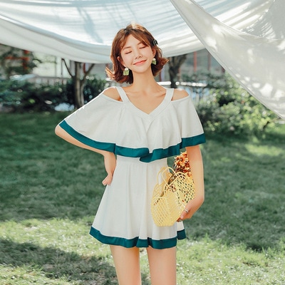水着 ワンピース水着 かわいい 大人可愛い きれいめ シンプル カジュアル ナチュラル 大人 大人っぽい おしゃれ お洒落 主役級 存在感 女っぽ ラブリー キュート