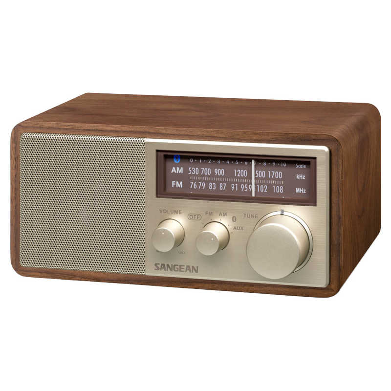 SANGEAN　Bluetoothスピーカー ウォールナット 　WR-302 16,088円