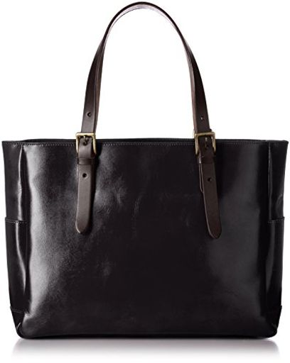 [ツェハ] トートバッグ 最高級姫路レザー 日本製 ブラック