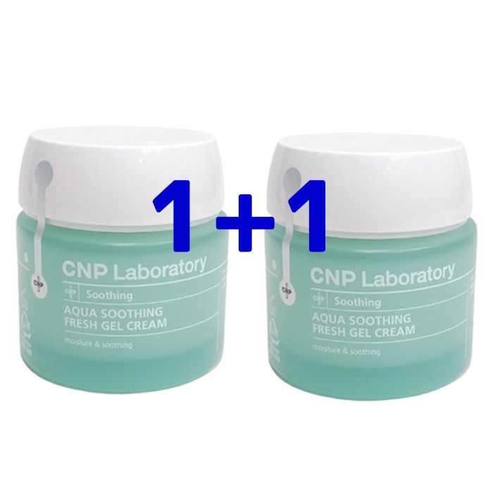 アクアスージングジェルクリーム, 80ml, 2個