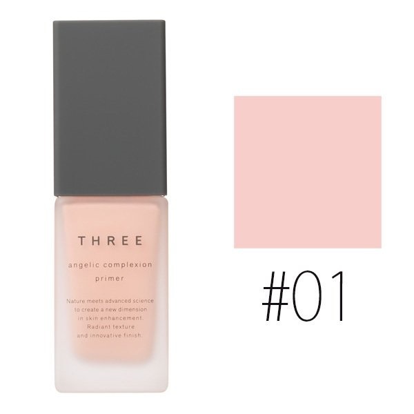 正規品THREE スリーアンジェリックコンプレクションプライマー01PINK　PETAL　SPF22