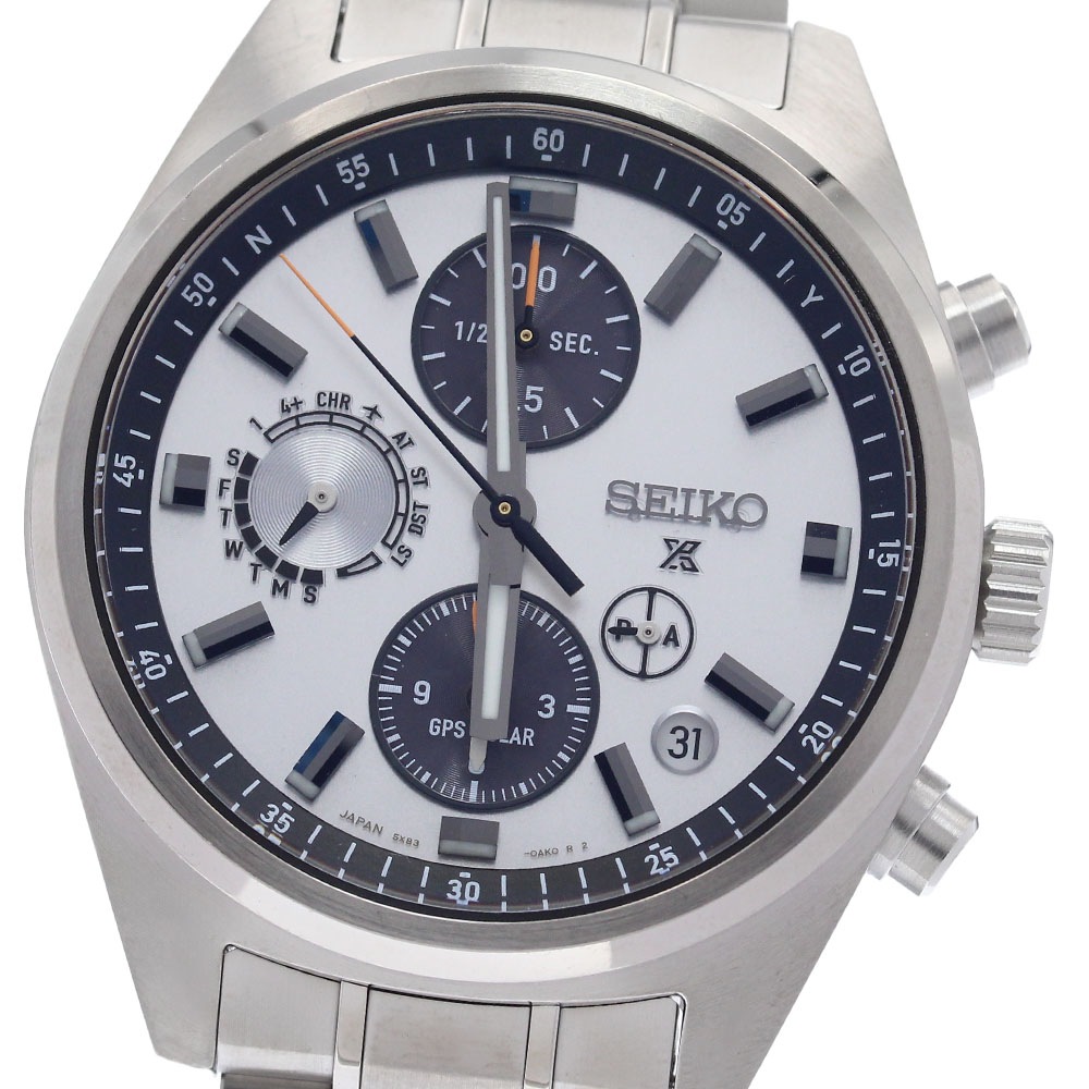 セイコー SEIKO SBED009/5X83-0AH0-1 プロスペックス スピードタイマー GPSソーラー ソーラー電波 メンズ _951629【中古】