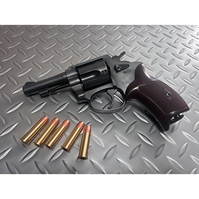 マルシン工業 ポリスリボルバー 77ミリ銃身（3インチ） エクセレントヘビーウエイト エアガン