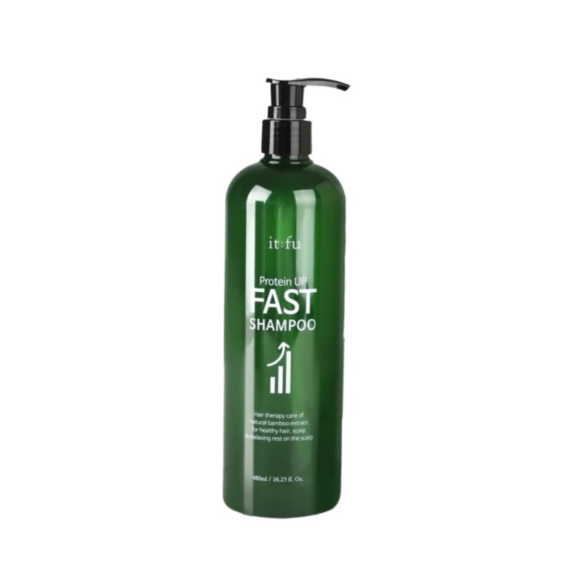 アップファストシャンプー 480ml タンパク質 爆弾 毛髪成長 / 頭皮ケア / ケラチン / ビオチン / 弱酸性/トリートメント/ヘアケア