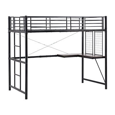 システムベット ロフトベッド シングル デスク・スチールネッ