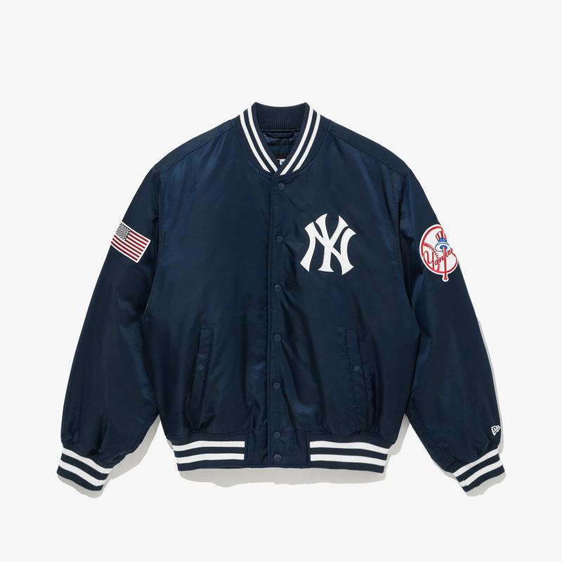 MLB ニューヨーク ヤンキース オーセンティック スタジアム ジャケット ネイビー 14742064