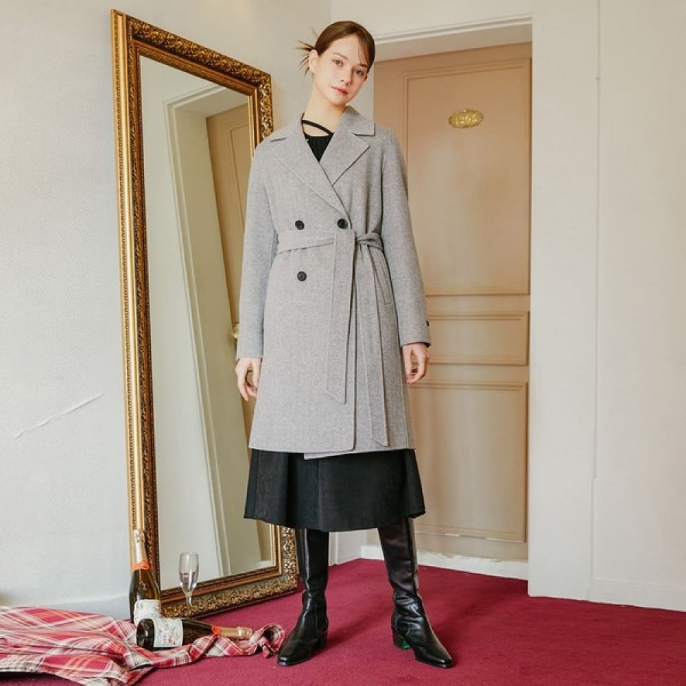 （フォレスト）ノッチラペルハンドメイドロングコート（SZBLCF1）