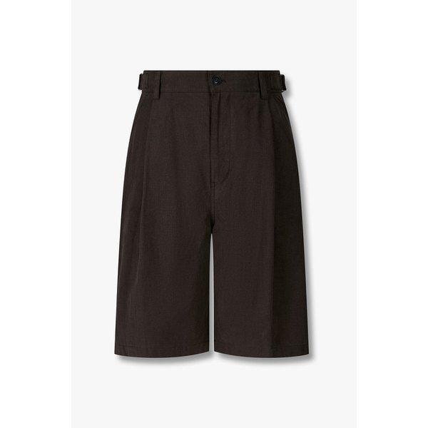 [MEN] サイドバックル装飾ハーフパンツ9156231192071