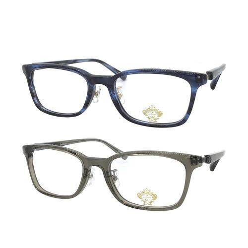 メガネ ORB-544 col.NYIN/SMK 53mm 日本製 レンズセット 薄型非球面クリアレンズ 度付 度あり 度なし 伊達 2color