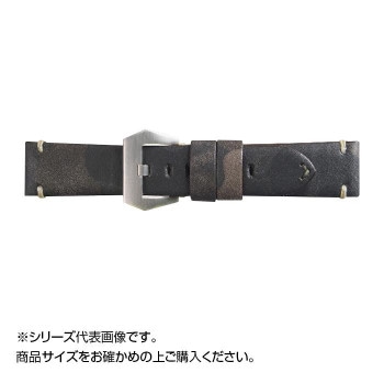 Emitta(エミッタ) 時計バンド ツヴァイ 22mm グレー (美錠:銀) ETP-ZG22