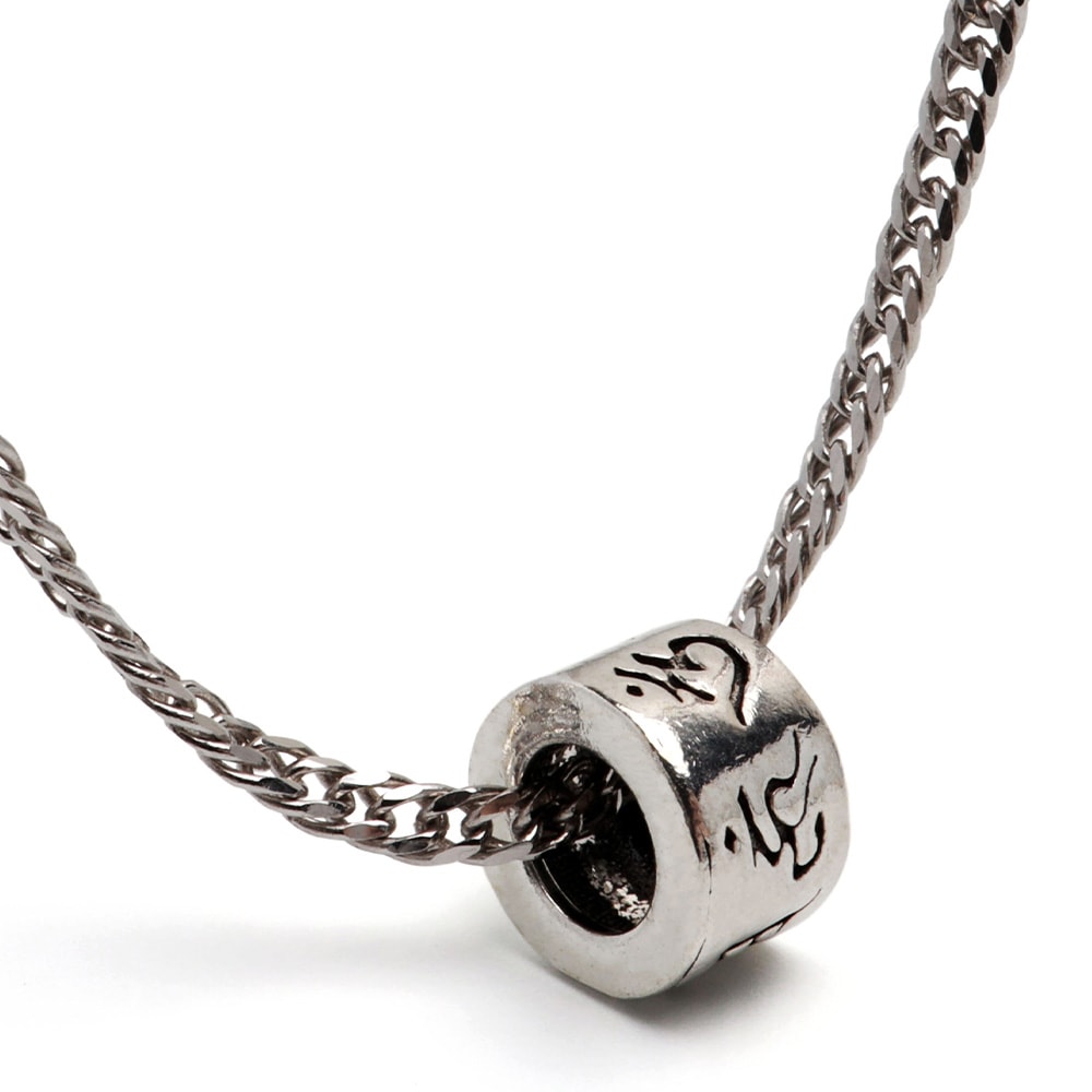 シルバー925 六字真言 バレルネックレス [ns202-cs053-2mm] 9,900円