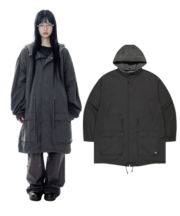 Qoo10 COYSEIO COYSEIO ロング オーバーフィット