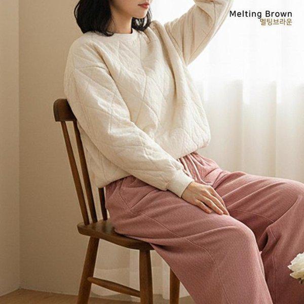 女性パッド入りマンツーマン冬用Tシャツ HN25