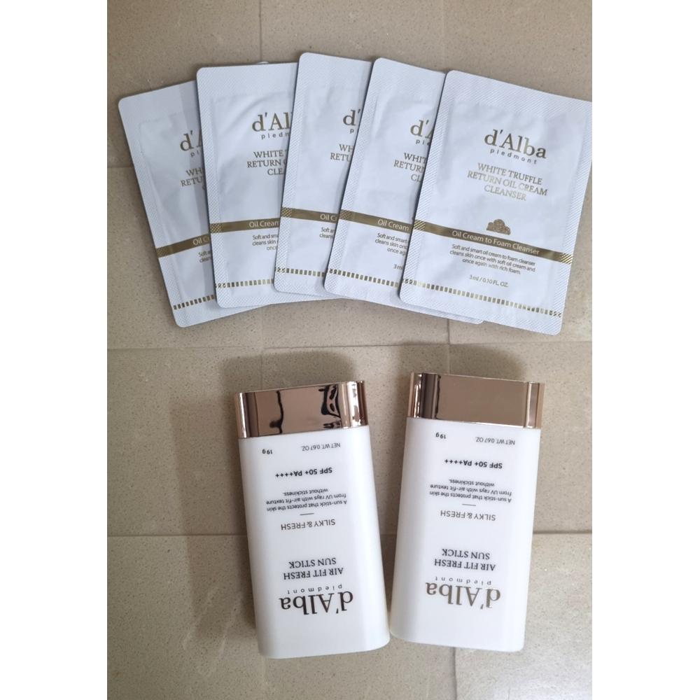 エアフィットフレッシュサンスティックSPF50 + PA ++++ 19g x 2p +セラムクレンザー15mlセット1セット