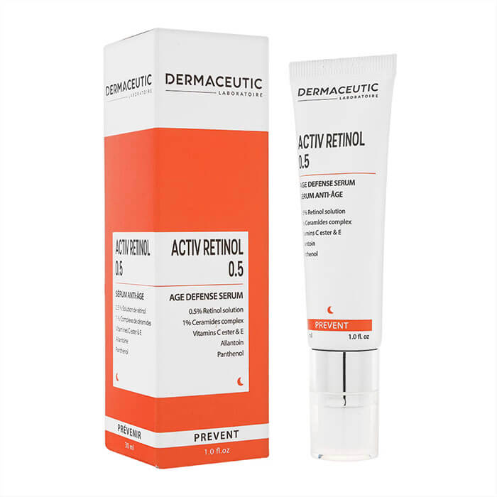 アクティブレチノール0.5 30ml 1本 ダーマシューティック Dermaceutic Activ Retinol 0.5 美容液 セラム パラベンフリー 無香料 海外直送