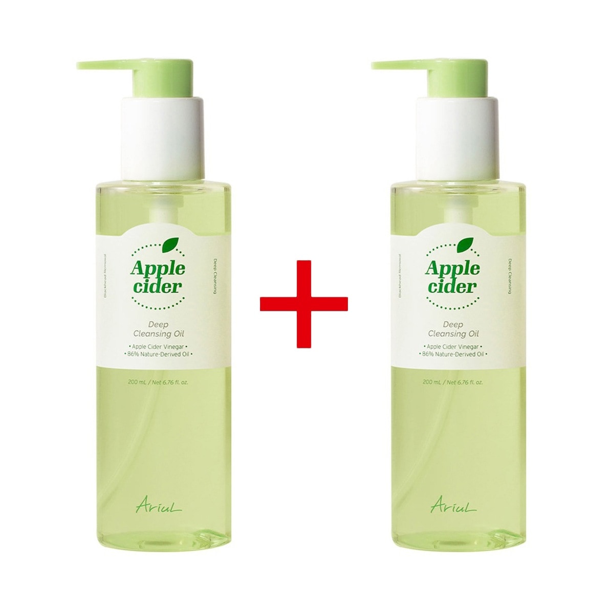 アップルサイダーディープクレンジングオイル, 200ml+200ml