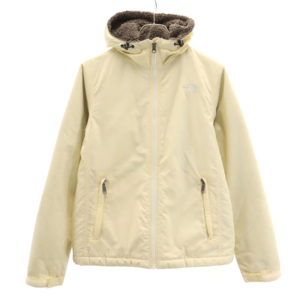 NPW71933 コンパクトノマド ジャケット L クリーム アウトドア 裏フリース レディース