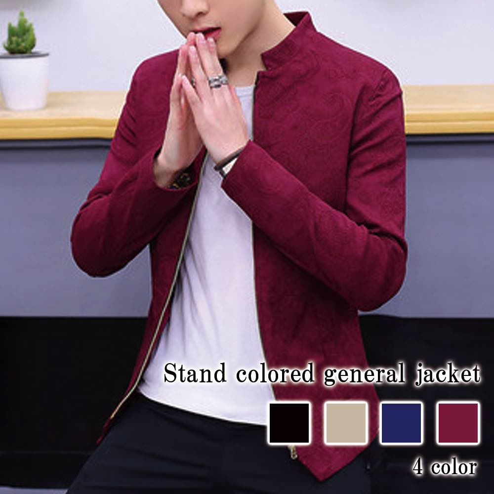 ブルゾン メンズ スタンドカラー総柄ジャケット ウェア マウンテン ジャンパー 厚手 防寒 中綿 春 ボア コーデ パーカー 冬 きれいめ おすすめ 大きいサイズ キルティング コーデュロイ ブランド