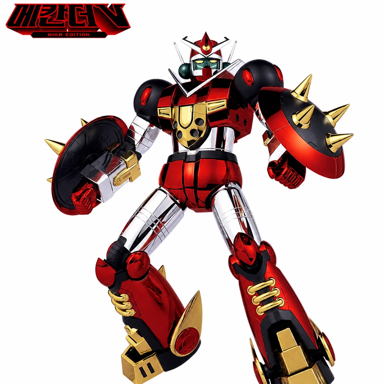 アカデミー メカンダーV メタルコーティングVer プラモデル 超合金ロボ 昭和レトロ ロボットアニメ 組立模型 コレクション限定版 人気模型玩具
