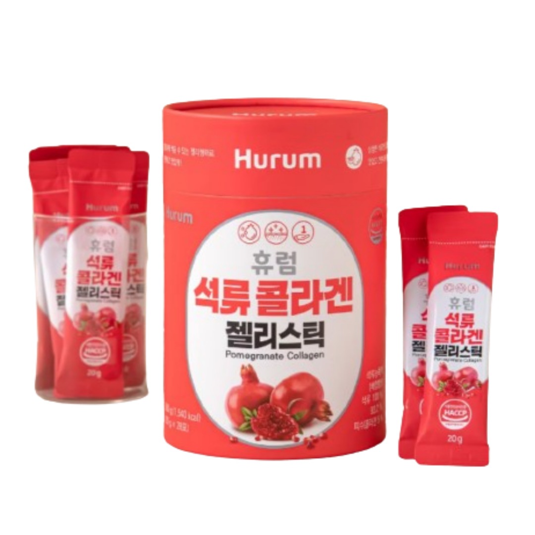 ザクロ コラーゲン ゼリー スティック 20g*28包, [휴럼]석류콜라겐 젤리 스틱 20g*28포