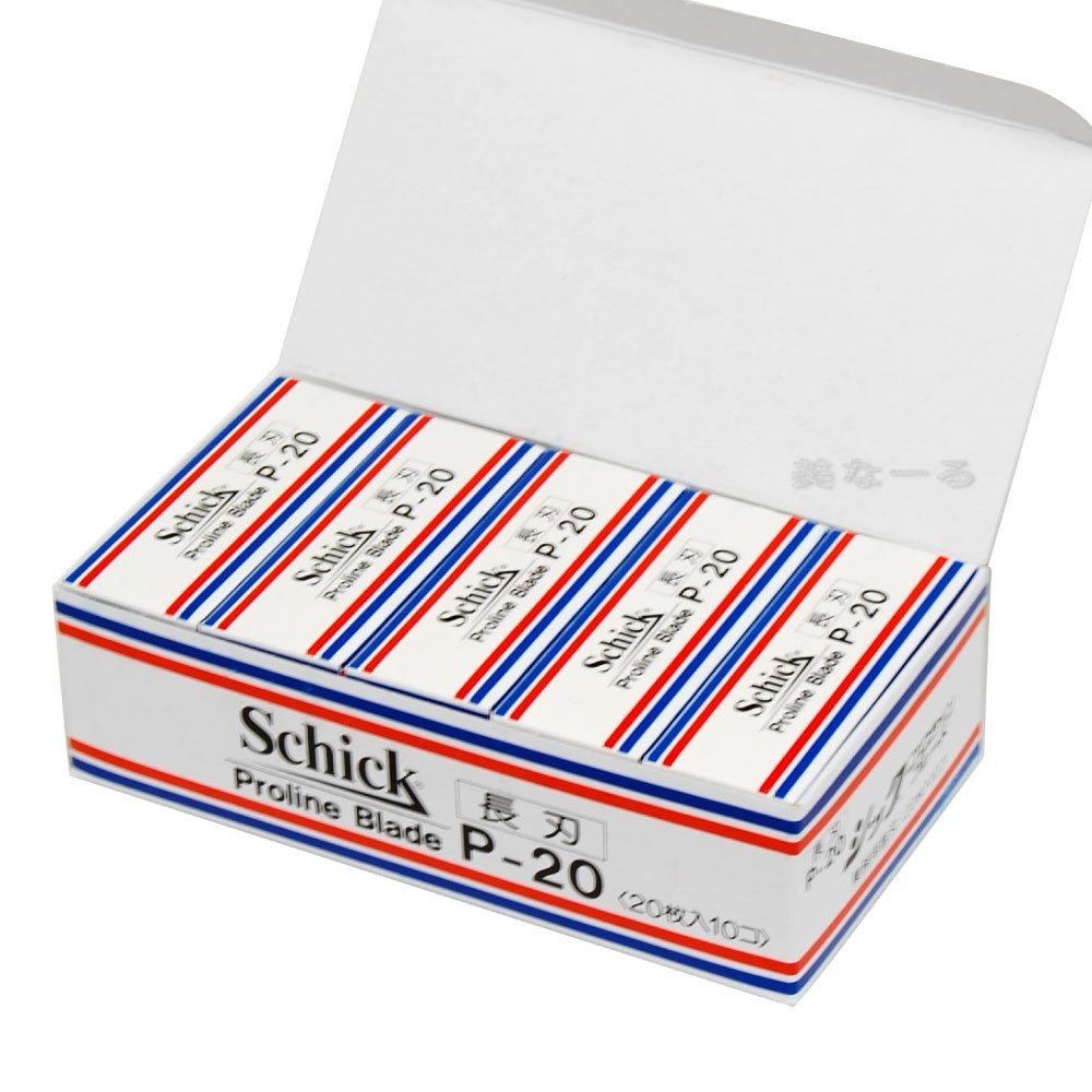 シック-Ｐ２０ 長刃 替刃２０枚入×10個
