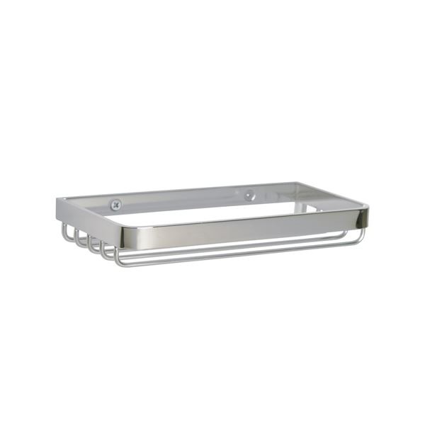 ワイヤートレー/建築金物 S型 W200H30D100mm ステンレス 浴室可 業務用 建材 建築金具