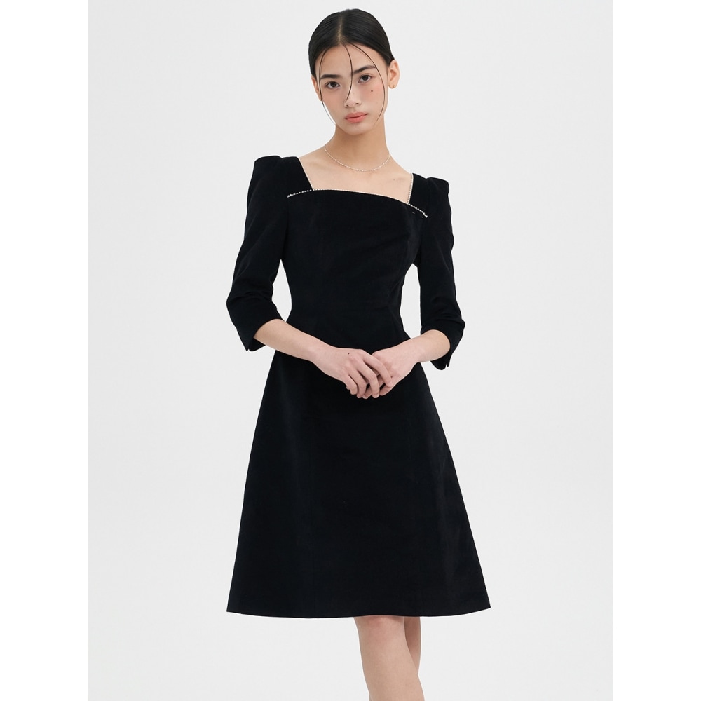 FLOOM ジベルベットドレス