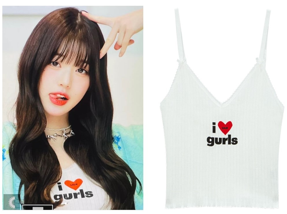 CALIE GURLS SLEEVELESS(2COLOR)