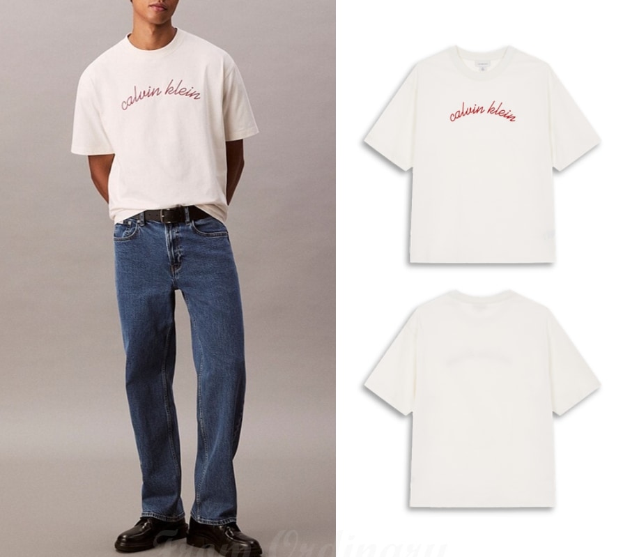 ロゴクルーネックショートスリーブTシャツ (4RC225G-YAS)