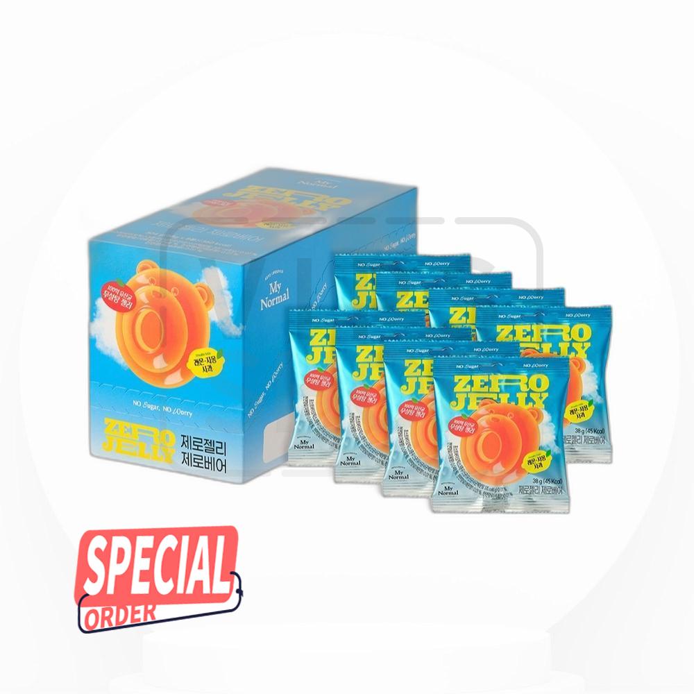 マイノーマル無糖ゼロゼリーゼロベア8p 304g 2個