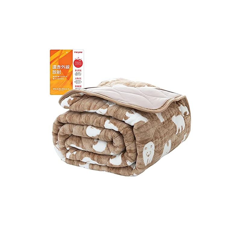 敷きパッド ダブル 冬 あったか リバーシブル 帝人中わた 極厚 接触温感 遠赤外線 蓄熱 ベッドシーツ ベッドパッド フランネル 冬春秋3シーズン活躍 静電気防止加工 丸洗い 抗菌防臭 一年間品質