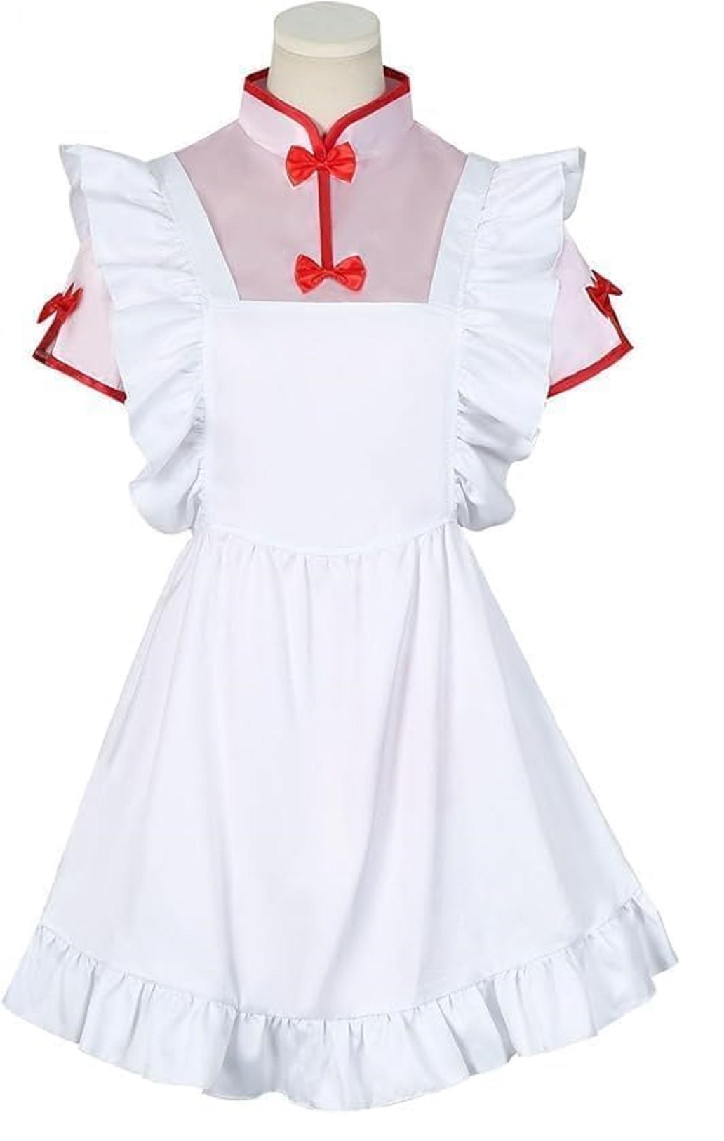 早乙女乱馬 シャンプー チャイナ服 シャンプー メイド服 +ウィッグハロウィン コスチューム セット 仮装