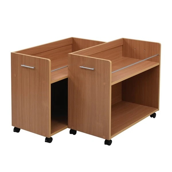 JKプラン 押入れ 収納 ラック 2個セット （1個あたり）幅38.5 奥行78.5 高さ65.5 SGT-0131-NA ナチュラル