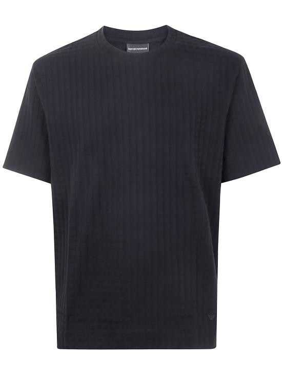 EMPORIO ARMANI Men Tops EM003011 AF10762 FC231 FANCY BLACK TEAFW58