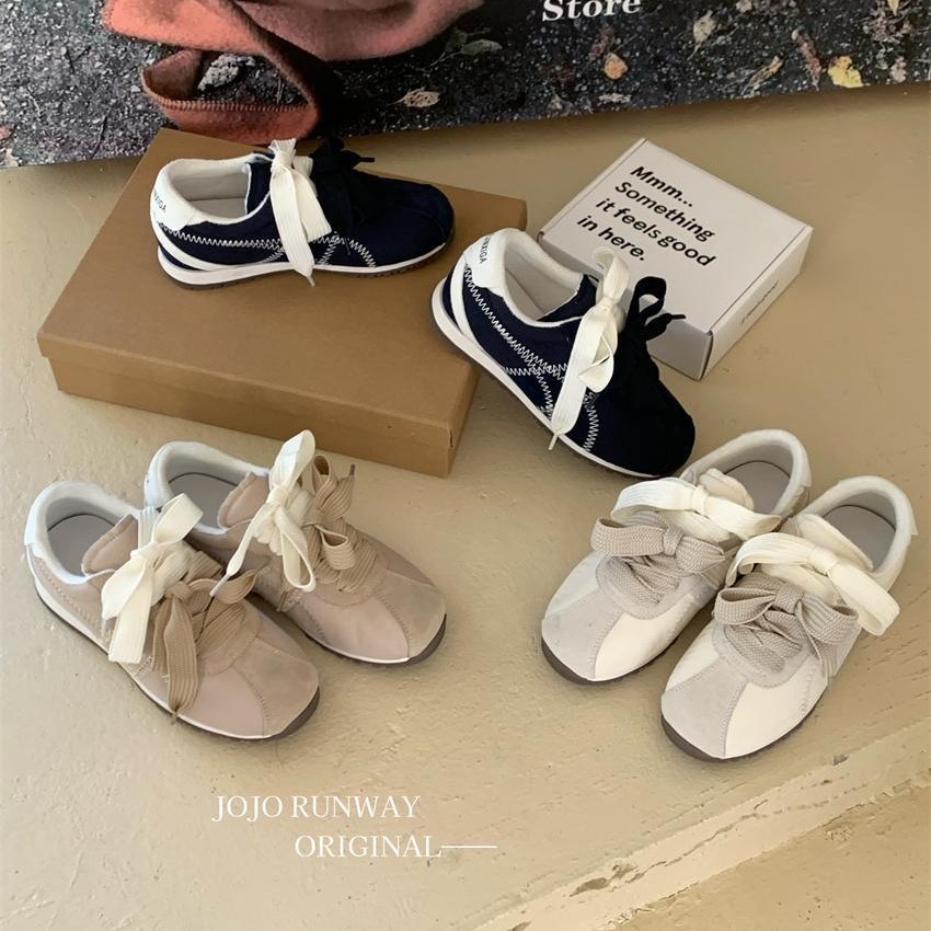 Cowhideバージョン！ 2025春の新しい太いソールハイニングスモールカジュアルスポーツと多才なフォレストガンプシューズ