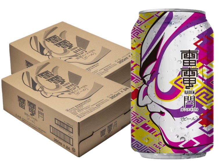 【送料無料】オラホビール OH!LA!HO BEER 雷電カンヌキIPA 350ml×2ケース/48本