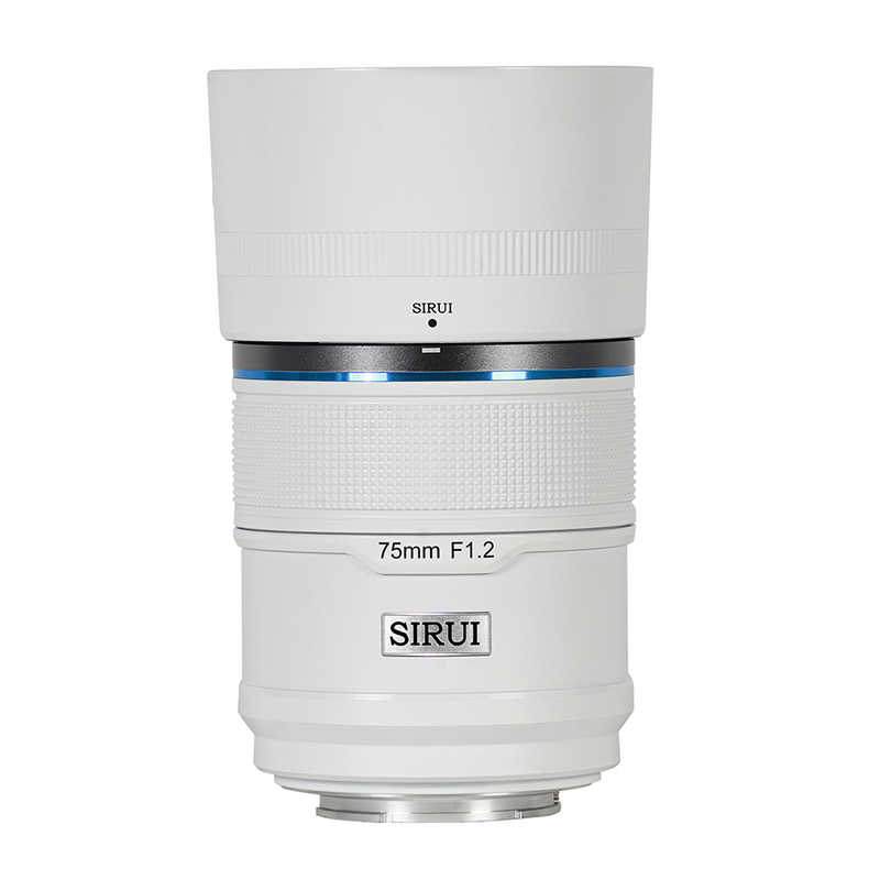 SIRUI　オートフォーカスレンズ F1.2 APS-C 75mm Z/ホワイト ［ニコンZ / 単焦点レンズ］ ホワイト　75AS12Z-W-JP