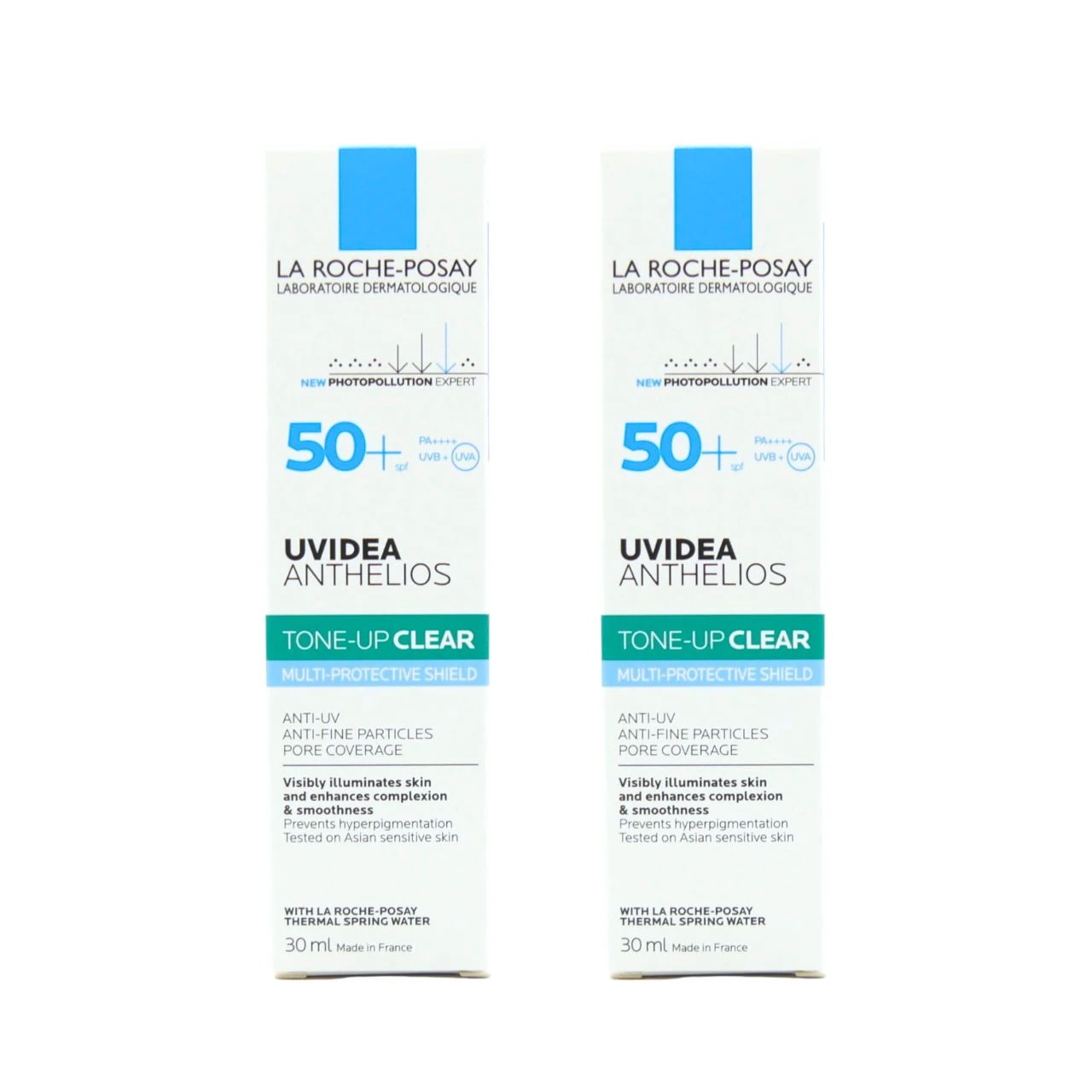 UVイデア XL プロテクショントーンアップ クリア 2本セット SPF50+ PA++++ 30ml 下地 化粧下地 日焼け 止め 敏感肌 くすみ